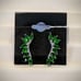 Natural Chrome Diopside Earrings