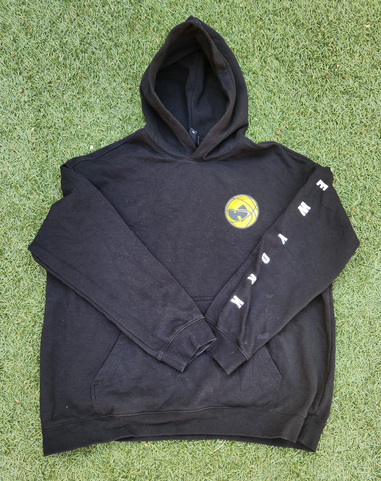 Wu-Tang Clan New York 1992 Black Oversized Hoodie Pullover Size 2XL Pre-owned