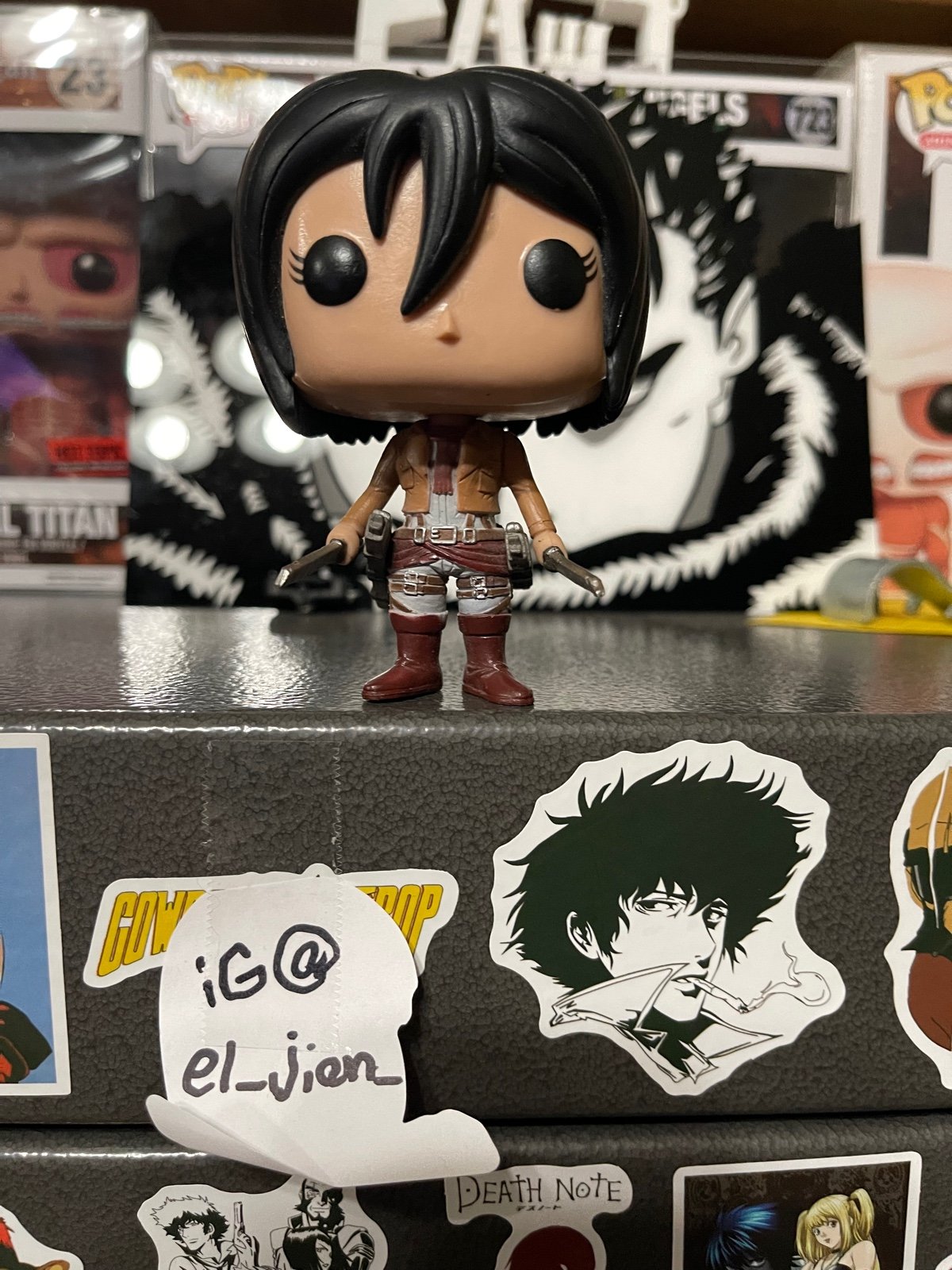 PR Mikasa attack on titan Funko pop
