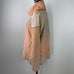 Cabi Women's Small Orange Ombre Striped Tunic Turtle Neck Pullover Sweater NWT
