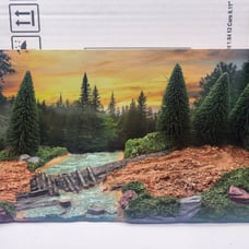 Overland Off Road Resin Diorama for 1/64 Scale Models by American Diorama