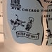 4 Frosted Souvenir Glasses Drinkware Barware Vintage-Inspired Chicago Landmarks