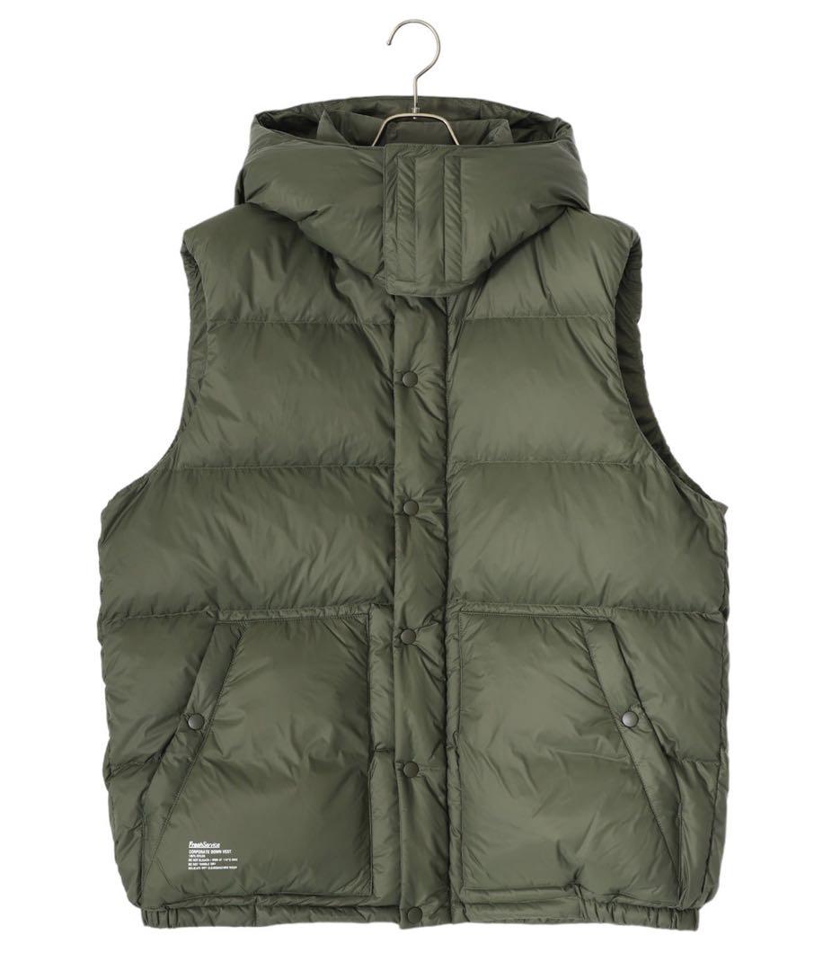 FreshService CORPORATE DOWN VEST New, Khaki