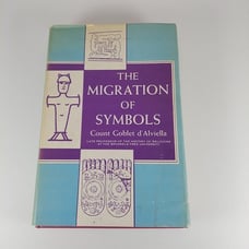 Eugene Goblet d'Alviella Migration Of Symbols University Press 1956 Illus HCDJ