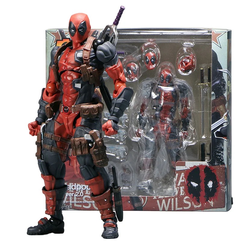 AMAZING YAMAGUCHI Deadpool 2.0 Action Figure Mutants Joint Movable KAIYODO