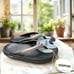 OOFOS OOLALA Luxe Recovery Calypso Sandal Fipflop Size 6 EU 37