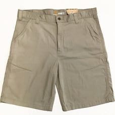 Carhartt Mens Rugged Flex Rigby Shorts Size 38x10 Relaxed Fit Khaki Tan NEW