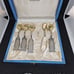 Vintage C.C. Sporrong .800 Silver Spoon Set