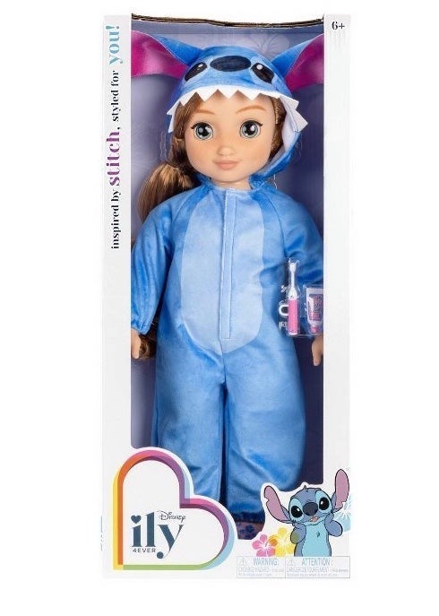 Disney ily 4ever 18” stitch doll new in box sold out in hand