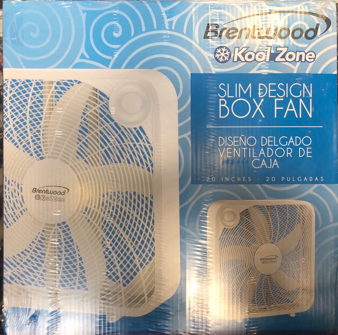 Brentwood Slim Design Square Fan