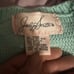 jocelyn smith Pastel Knit Wrap Sweater Beaded Sz med Ribbons & Pearls Preppy Min