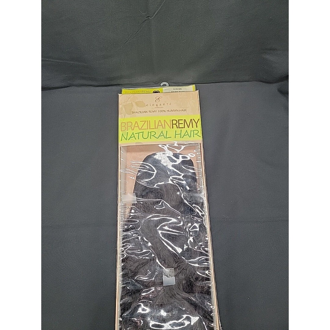 Brazilian Remy Natural Human Hair Style H Rosa Natural Black 22
