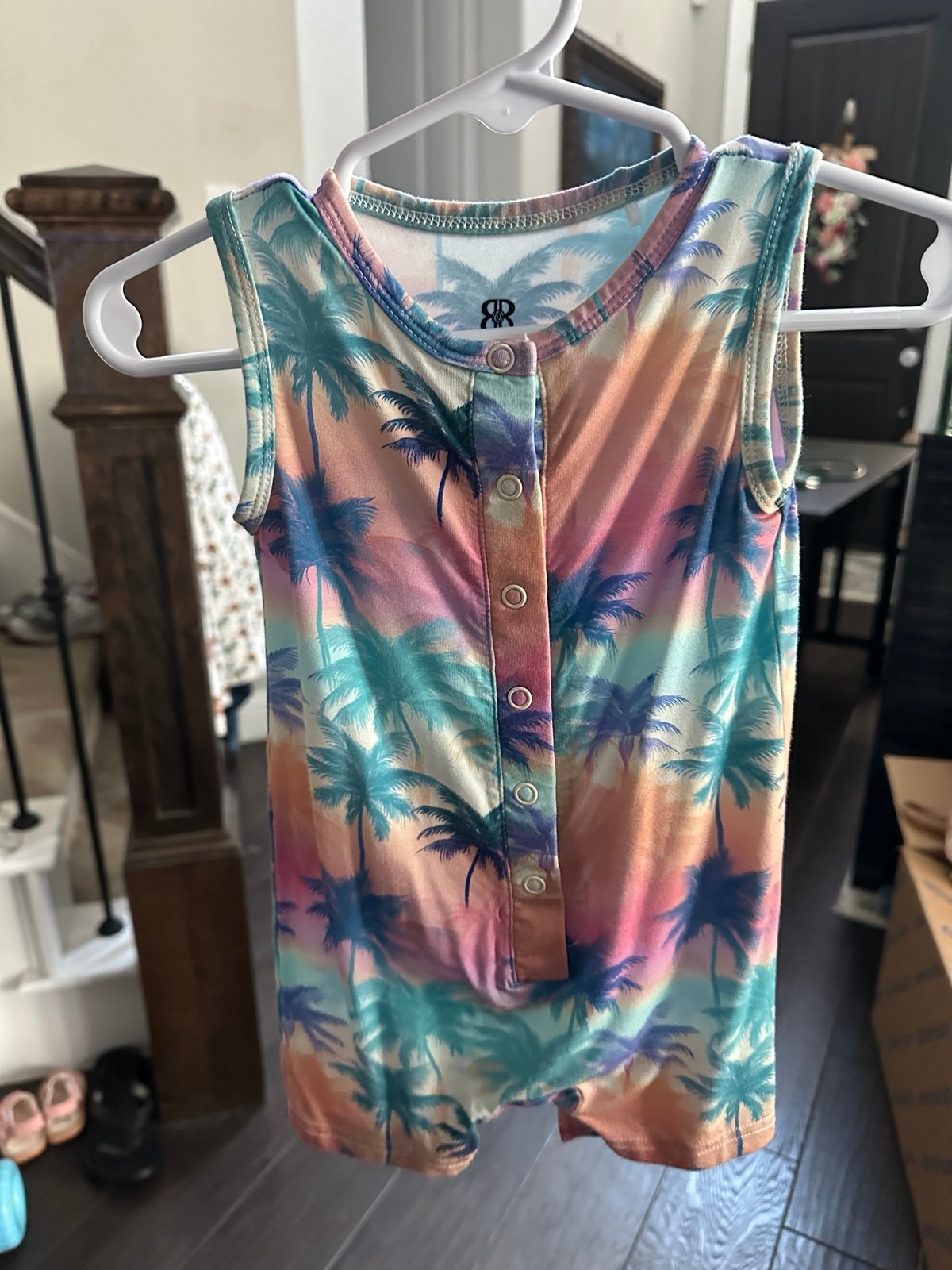 Bums and roses Cool Palm and Collected Romper