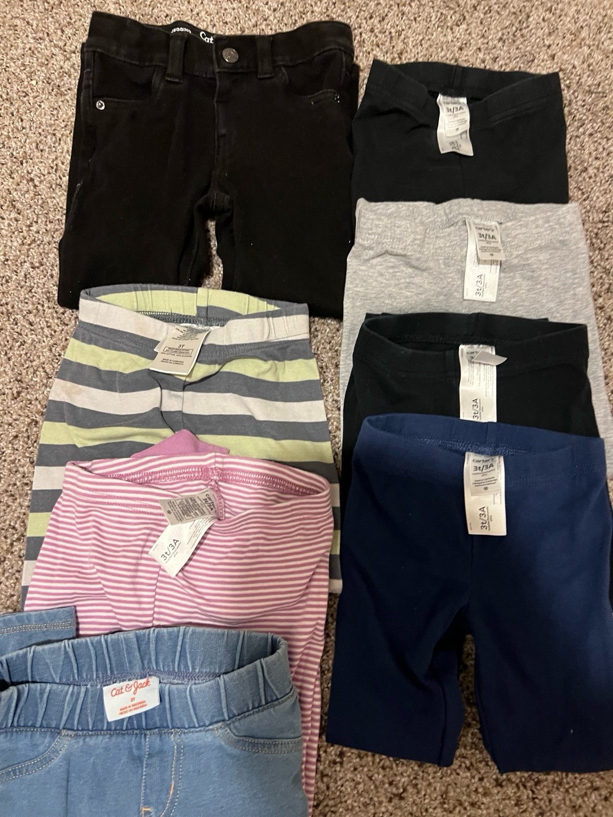 Girls pants bundle
