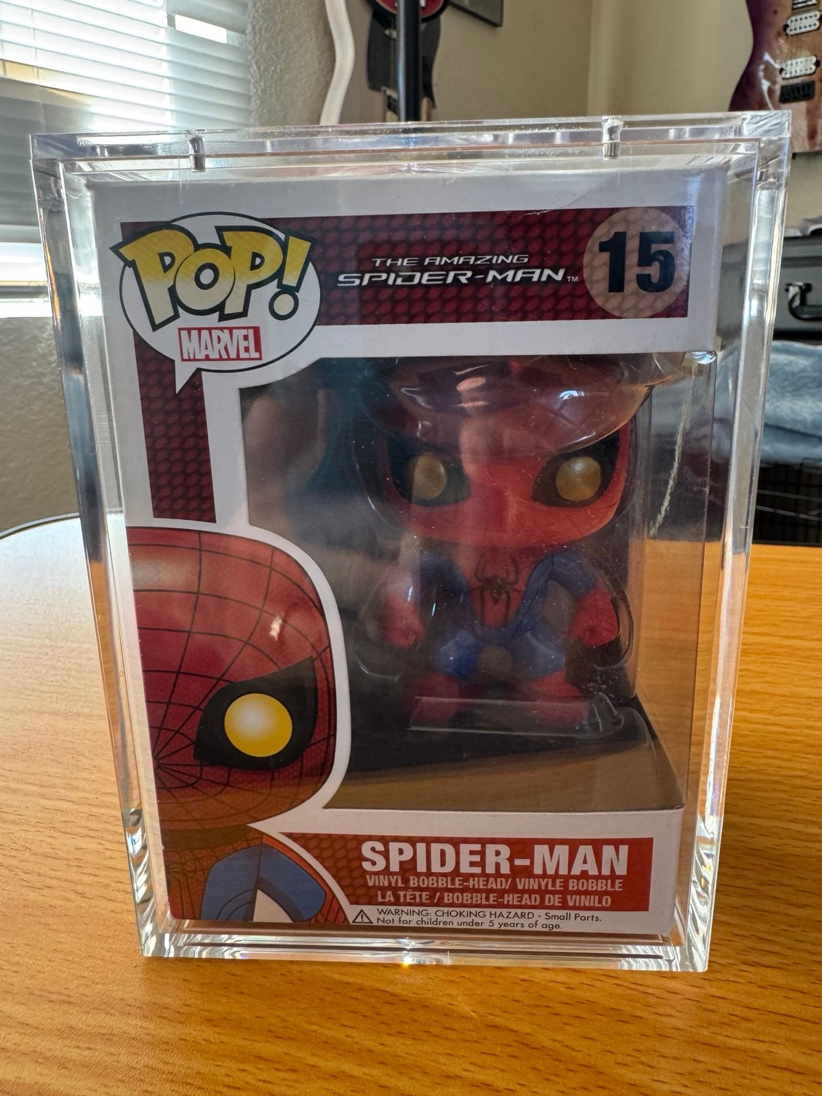 Funko Pop! Marvel: The Amazing Spider-Man - Spider-Man #15 (Yellow Eyes) Vaulted