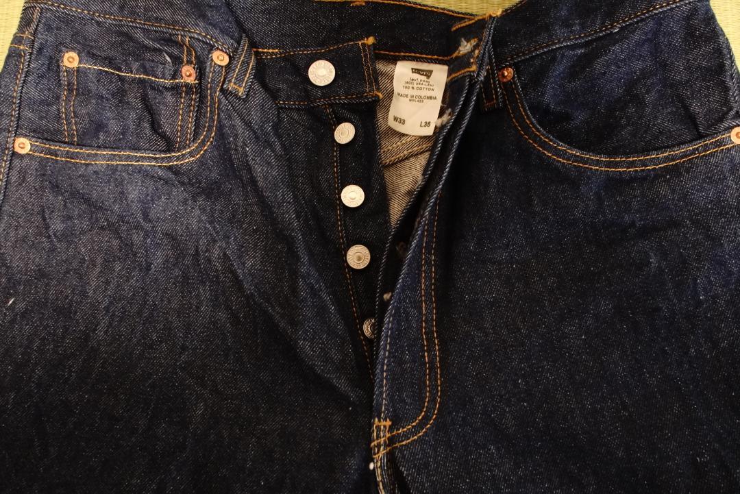 Premium Levi's 501xx W33 L36 Indigo Made in Columbia Other