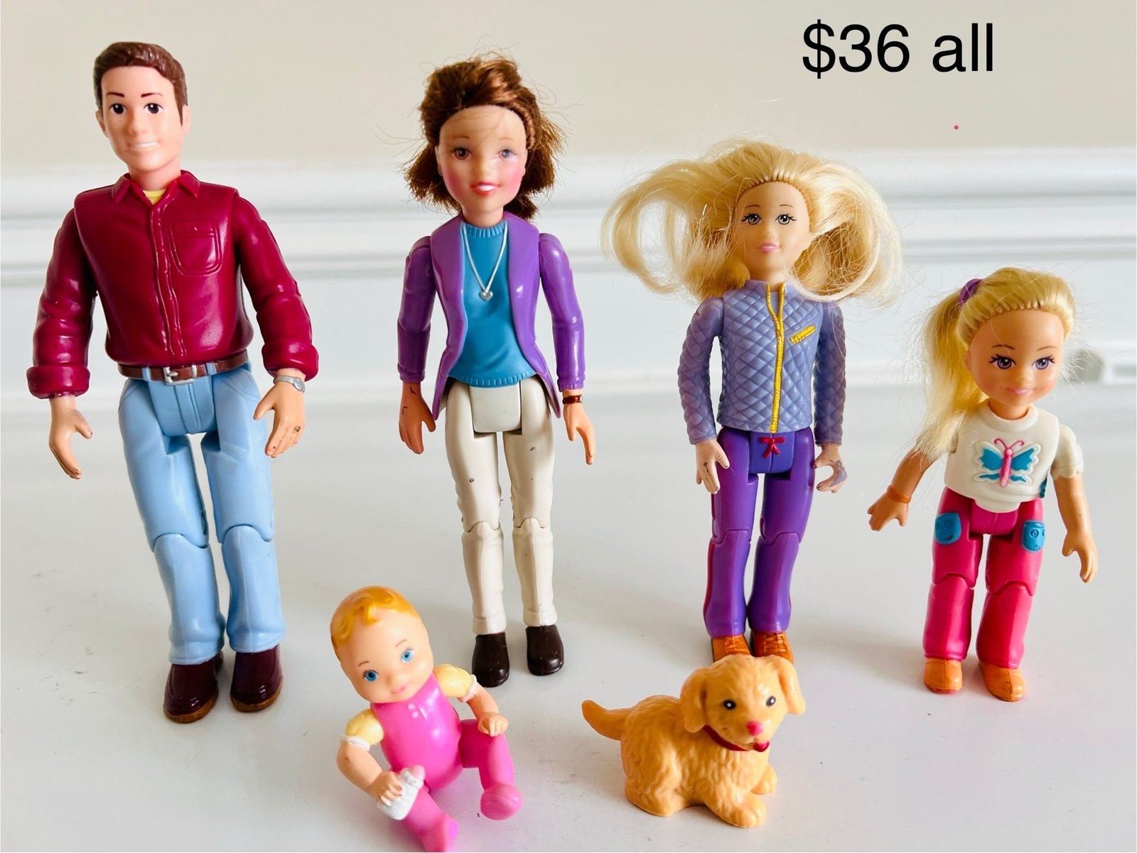 Fisher Price Loving Family Dollhouse accessories family set