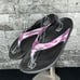 Oofos OOlala Limited Edition Purple Camo Sandals - W10