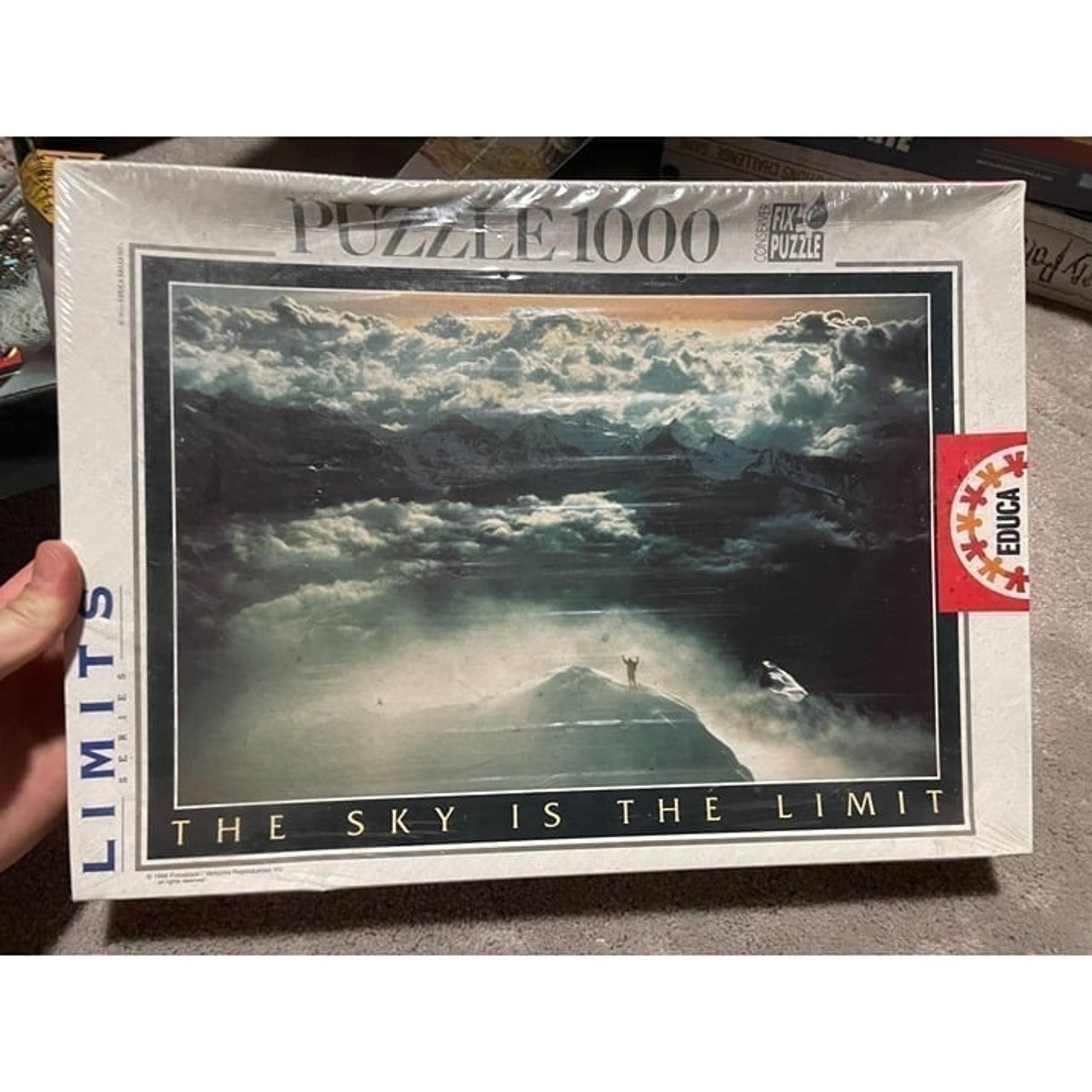 1000 Piece The Sky is the Limit Puzzle from the Limits Series- New in Box - Educa