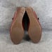 Cole Haan Shoes Womens 8 Mule Wedge Slip On Leather Fashion Comfort Buckle Brown