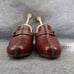 Cole Haan Shoes Womens 8 Mule Wedge Slip On Leather Fashion Comfort Buckle Brown