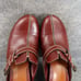 Cole Haan Shoes Womens 8 Mule Wedge Slip On Leather Fashion Comfort Buckle Brown