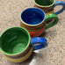 Pacific Rim Hand painted 3- Mugs