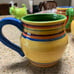 Pacific Rim Hand painted 3- Mugs