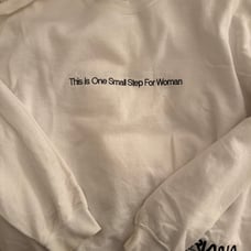 Ariana Grande Thank U Next Coachella (arichella) One Small Step Crewneck XL