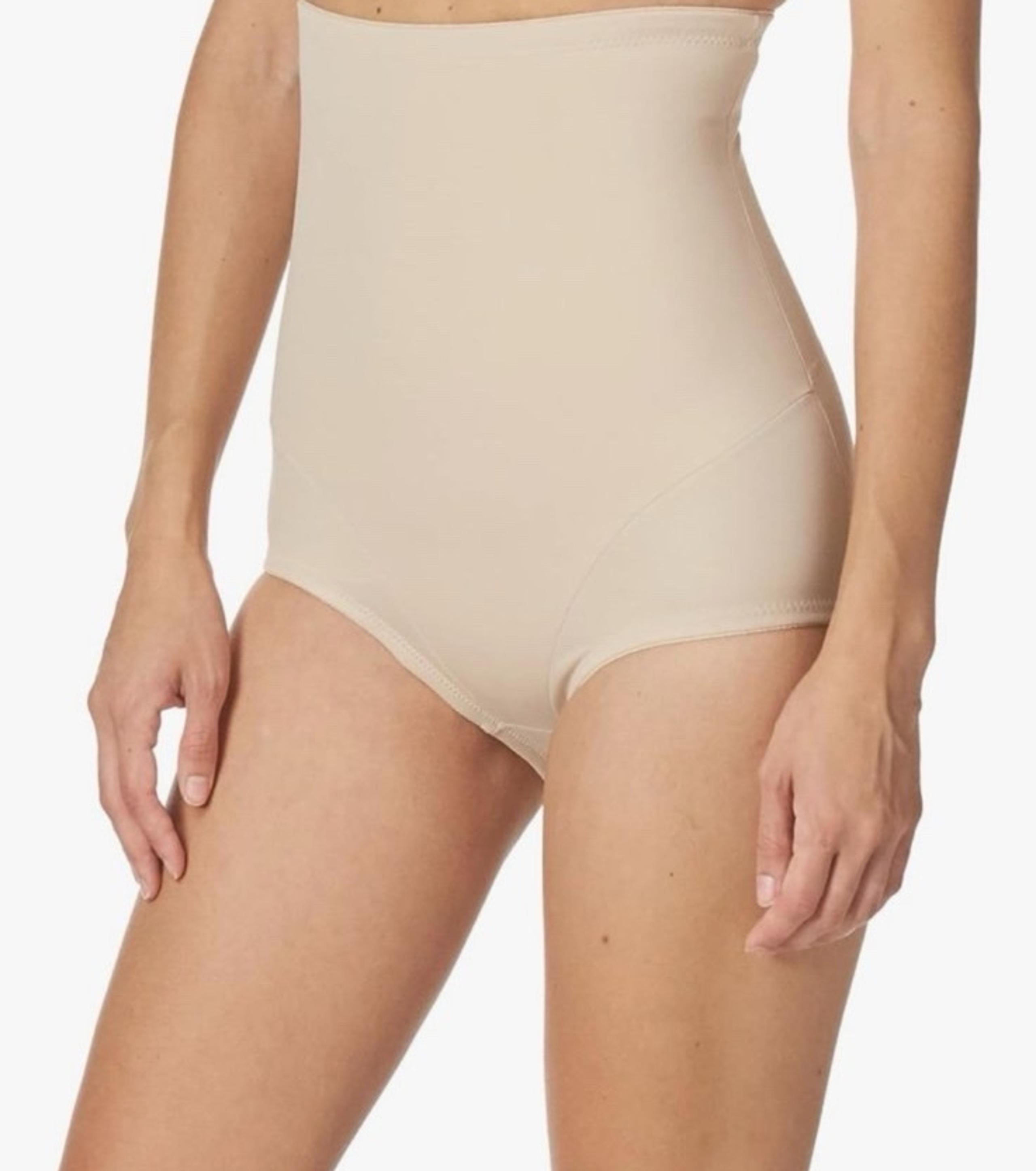 Naomi and Nicole Women's Back Magic Firm Control Hi Waist Brief
Size medium