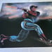 Terry Rose Grand Slam Baseball Print Mounted On Foam Board