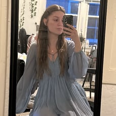 Free people blue dress