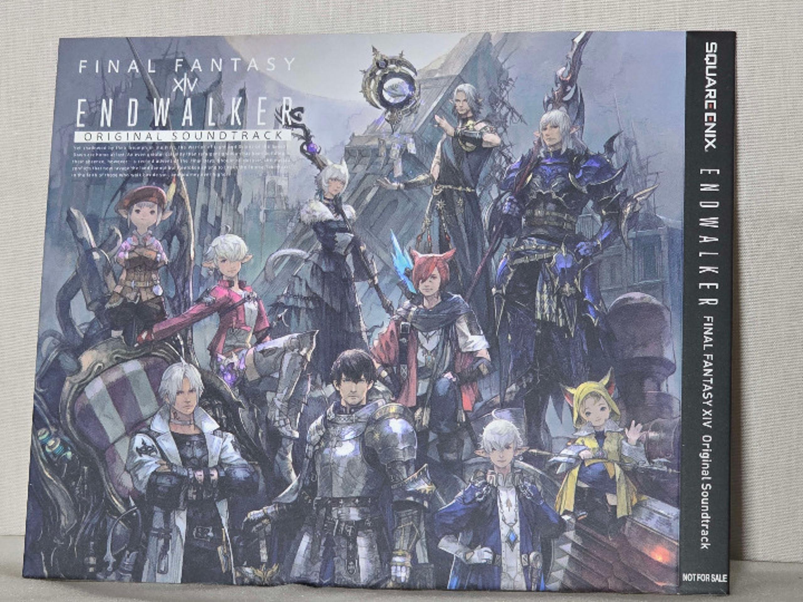 Final Fantasy XIV Soundtrack Endwalker Sleeve Case