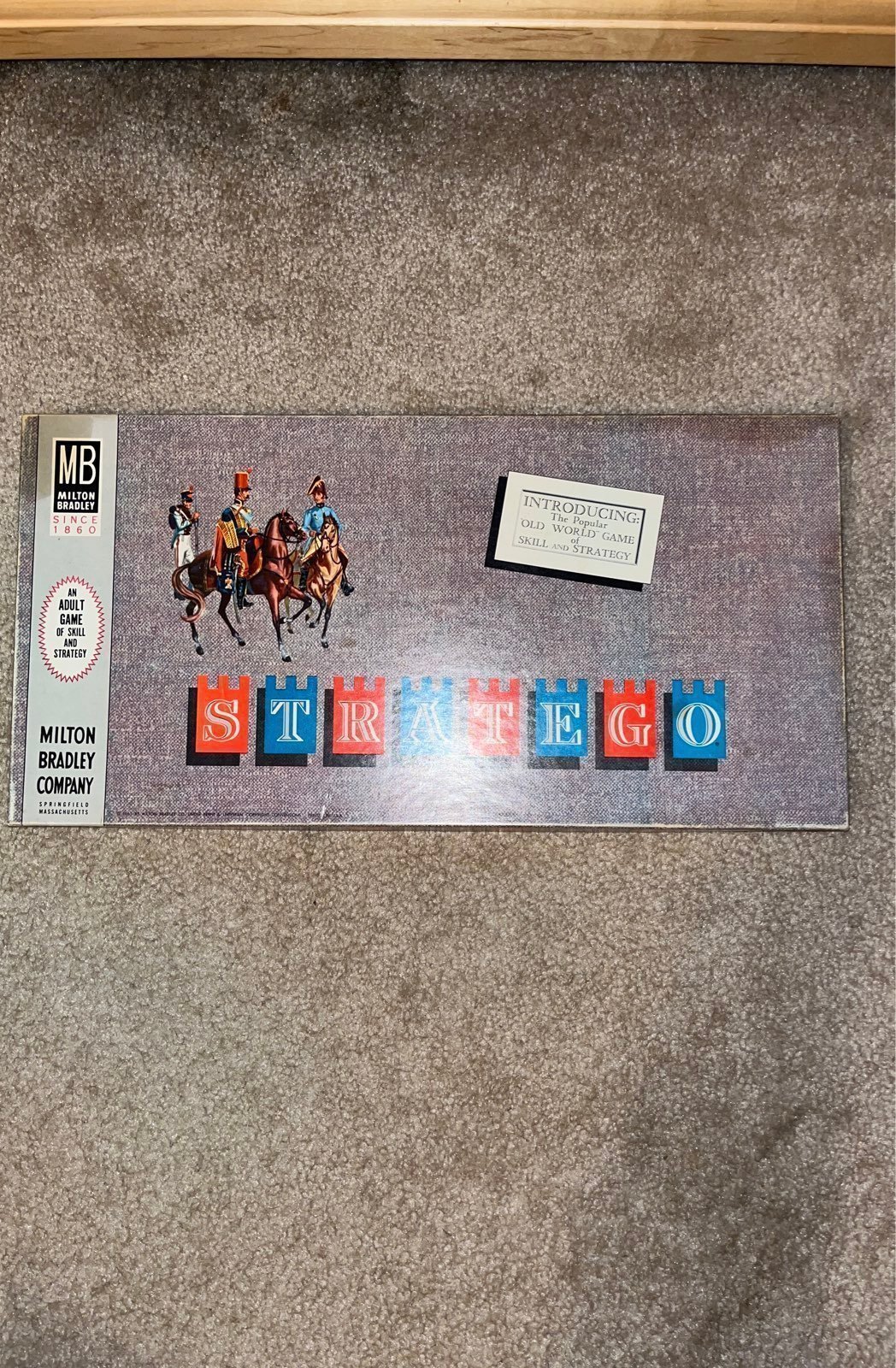 Milton Bradley Stratego Board Game