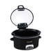Crock-Pot 4.5-Qt Lift & Serve Slow Cooker, Hinged Lid, 4 Settings, Easy Clean