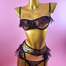 Mesh Lingerie Set