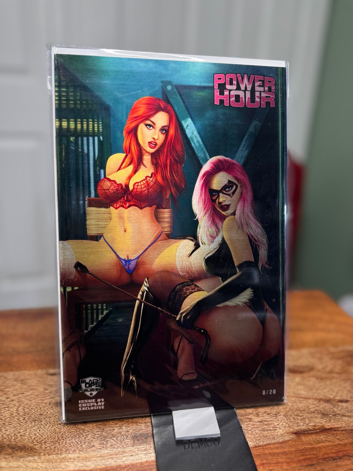 Power Hour Mary Jane Bondage Black Cat Sidney Augusto (METAL #8/20)