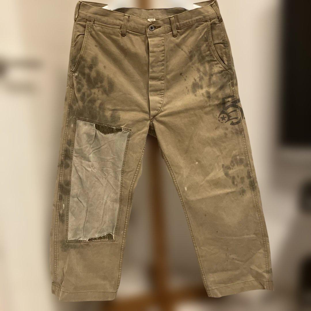 独特の上品 RRL Ralph Lauren Repair Chino Trouser size 32 パンツ