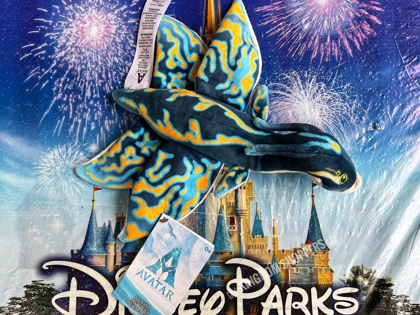 2022 Disney Parks Ilu 11” Plush Pandora Animal Kingdom Avatar Way of Water New