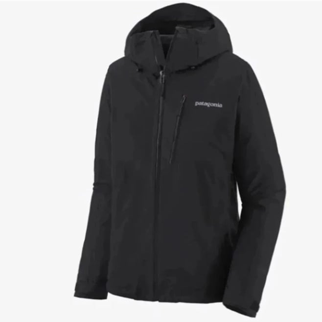 Patagonia womens calcite black jacket