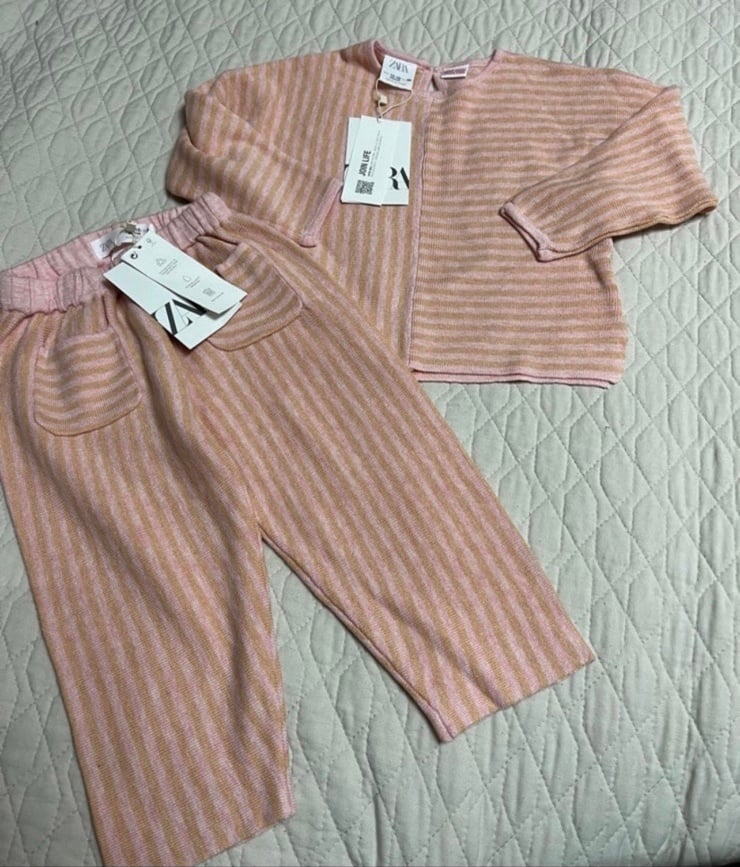 zara new set sz 12-18 m