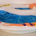 Vintage 1990s Alice Marcel - Plastic Swimming Pool Chip Dip Serving Bowl