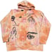 Shawn Mendez The Tour Orange Tie Dye‎ Hoodie size XL Graphic Print |PB2