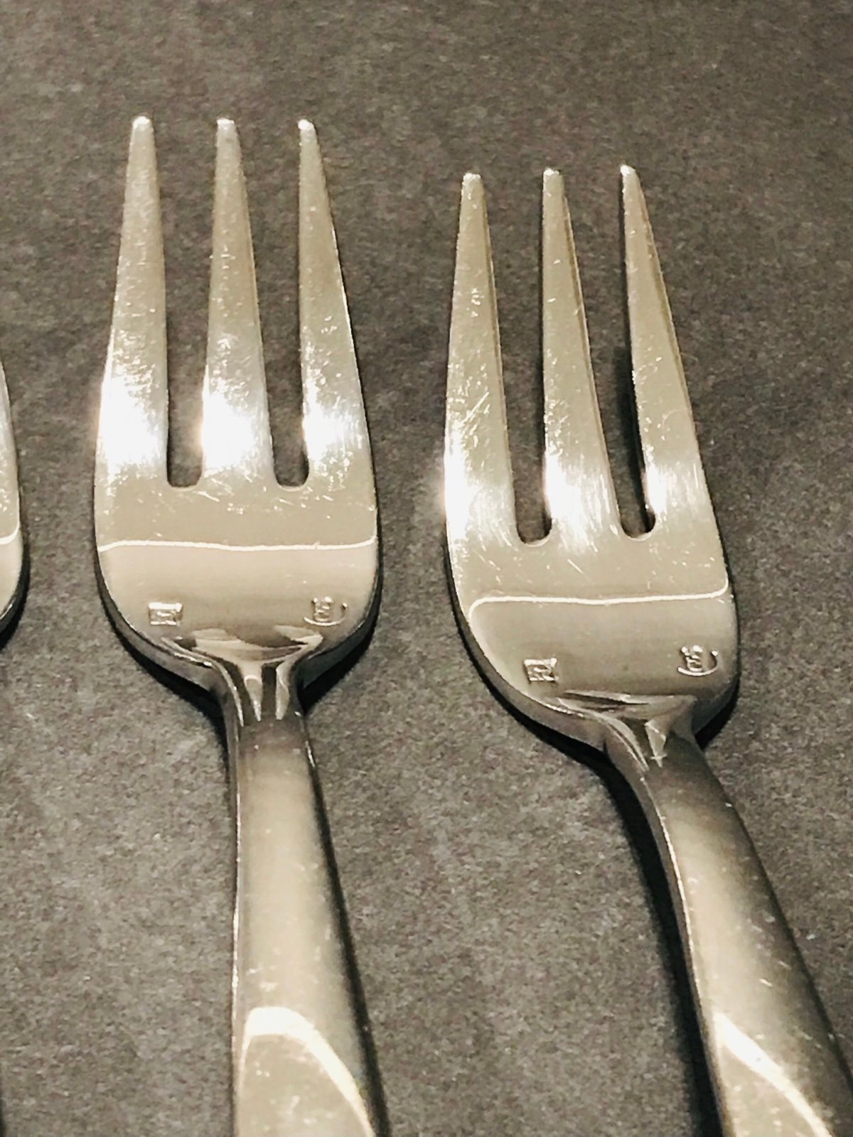 Chef & Sommelier 6 Cocktail Oyster Stainless Steel Forks 6”