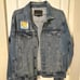 Pokemon Jean Jacket Custom Embroider “Pocket Monsters”