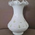 Beautiful Fenton floral glass vase