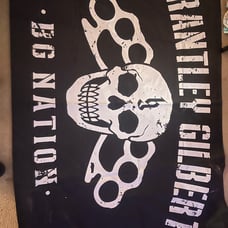 Brantley Gilbert Signed Flag