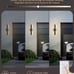 EDISHINE 2 Pack LED Outdoor Wall Lights