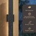EDISHINE 2 Pack LED Outdoor Wall Lights