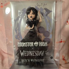 Monster High X Wednesday Rave'N Wednesday